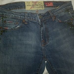 7 for all Mankind rare "great China wall" jeans